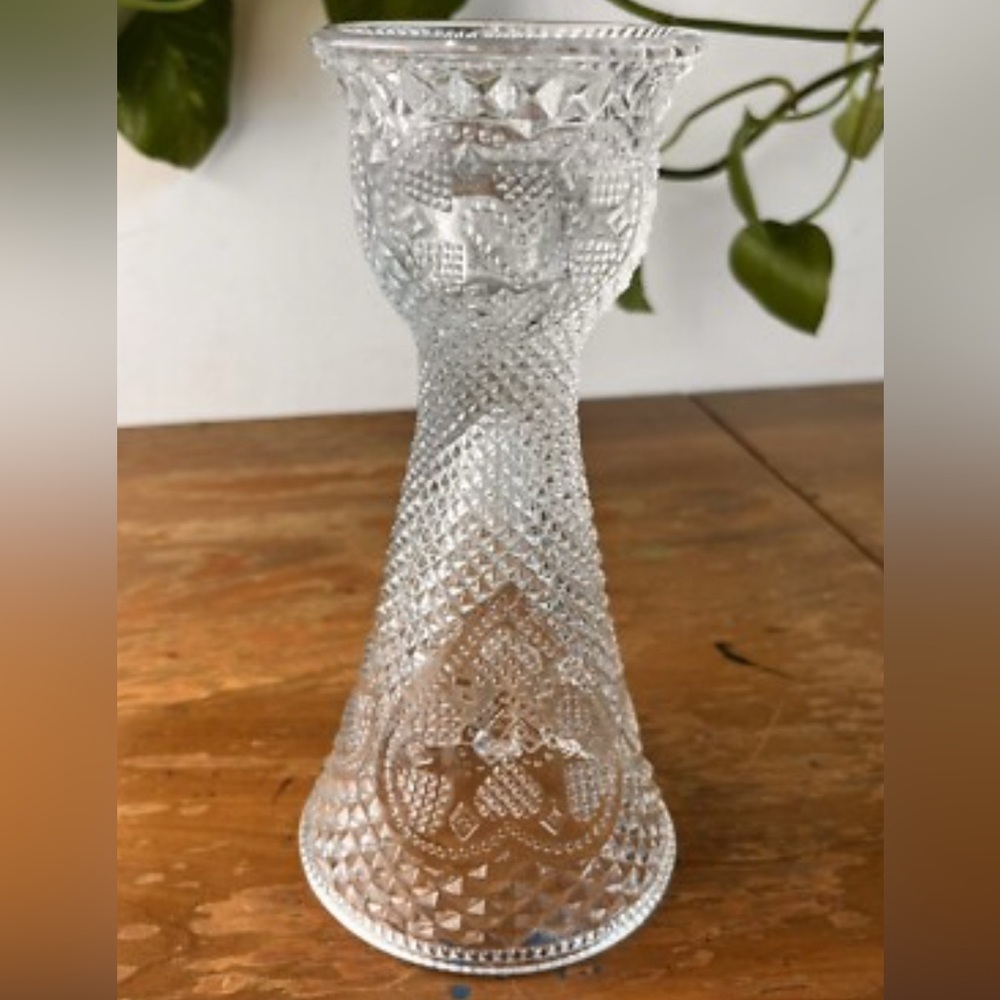 Vintage Avon 1979 Candle Holder Set of 2 by Frostoria